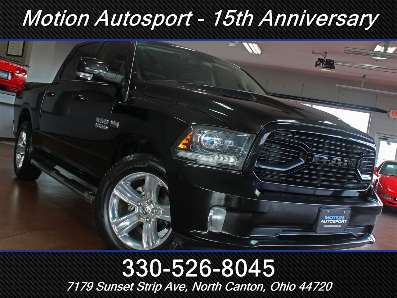 2018 RAM 1500 Sport Moon Roof Navigation 4X4 - Photo 56 - North Canton, OH 44720