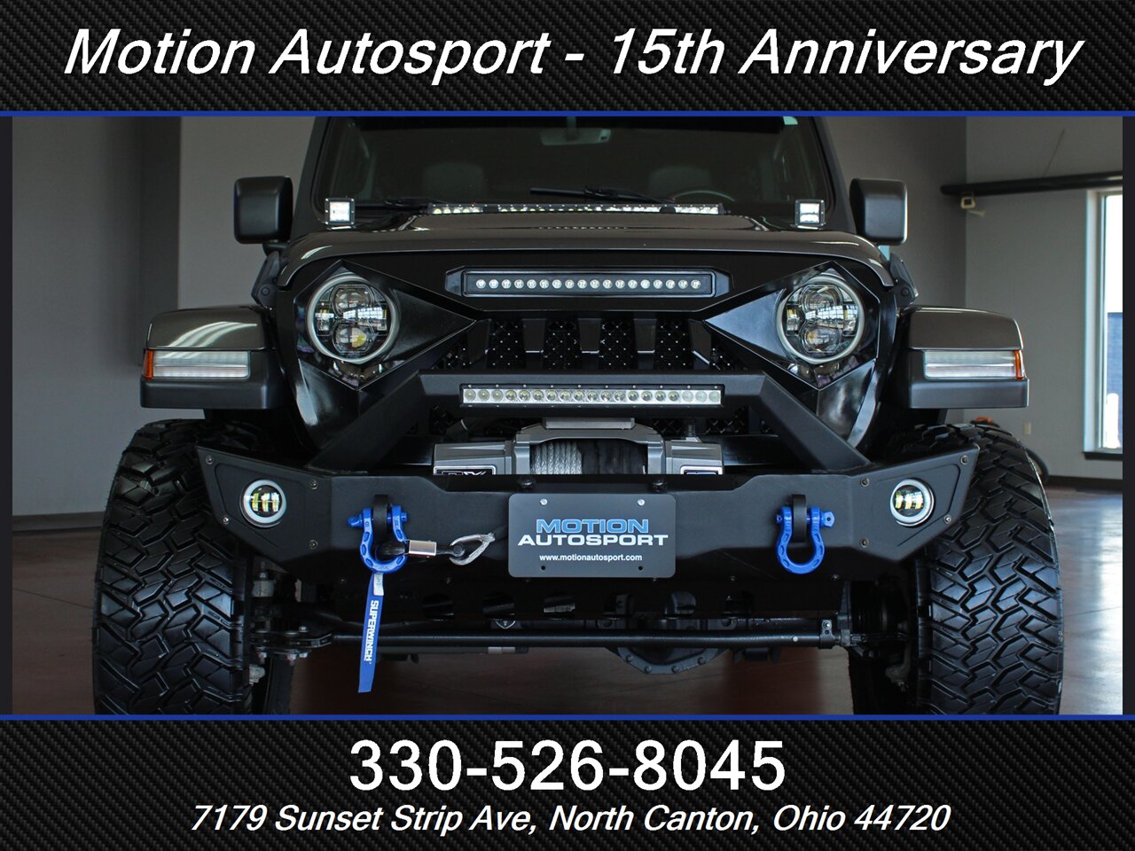 2021 Jeep Wrangler Unlimited Sahara Altitude Custom Lift 4X4 Sky Touch Roof - Photo 3 - North Canton, OH 44720
