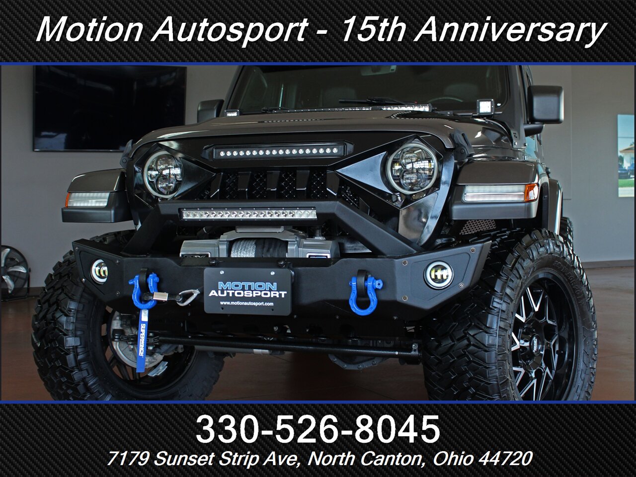 2021 Jeep Wrangler Unlimited Sahara Altitude Custom Lift 4X4 Sky Touch Roof - Photo 60 - North Canton, OH 44720
