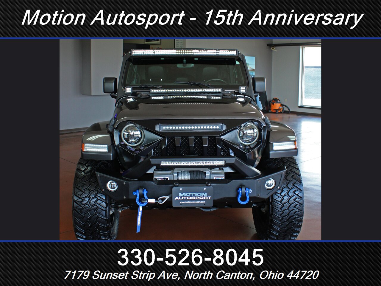 2021 Jeep Wrangler Unlimited Sahara Altitude Custom Lift 4X4 Sky Touch Roof - Photo 4 - North Canton, OH 44720
