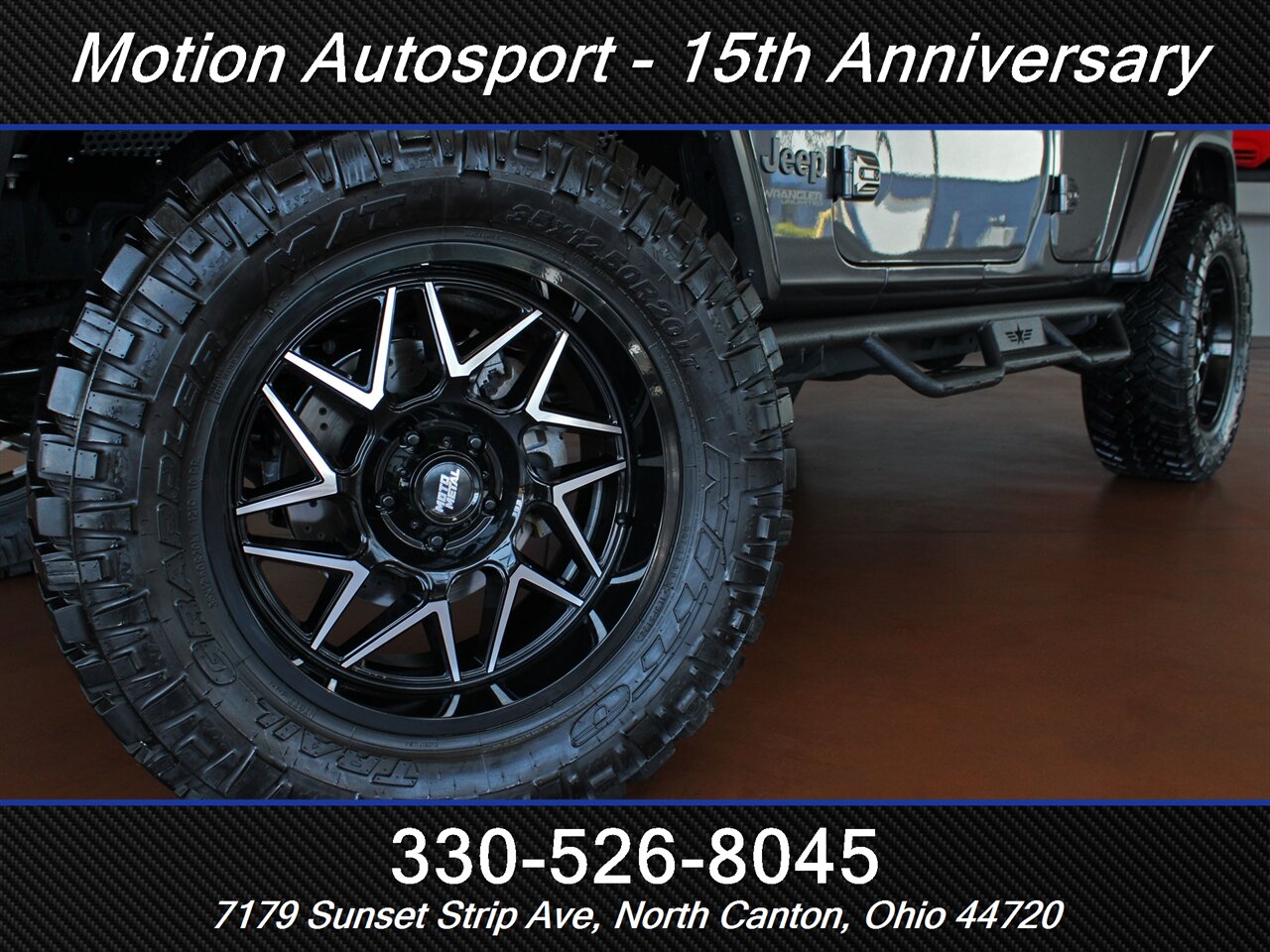 2021 Jeep Wrangler Unlimited Sahara Altitude Custom Lift 4X4 Sky Touch Roof - Photo 47 - North Canton, OH 44720