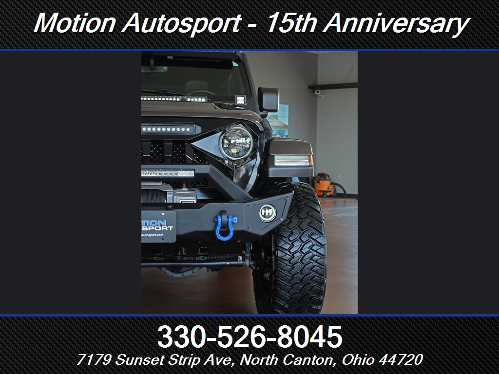 2021 Jeep Wrangler Unlimited Sahara Altitude Custom Lift 4X4 Sky Touch Roof - Photo 7 - North Canton, OH 44720