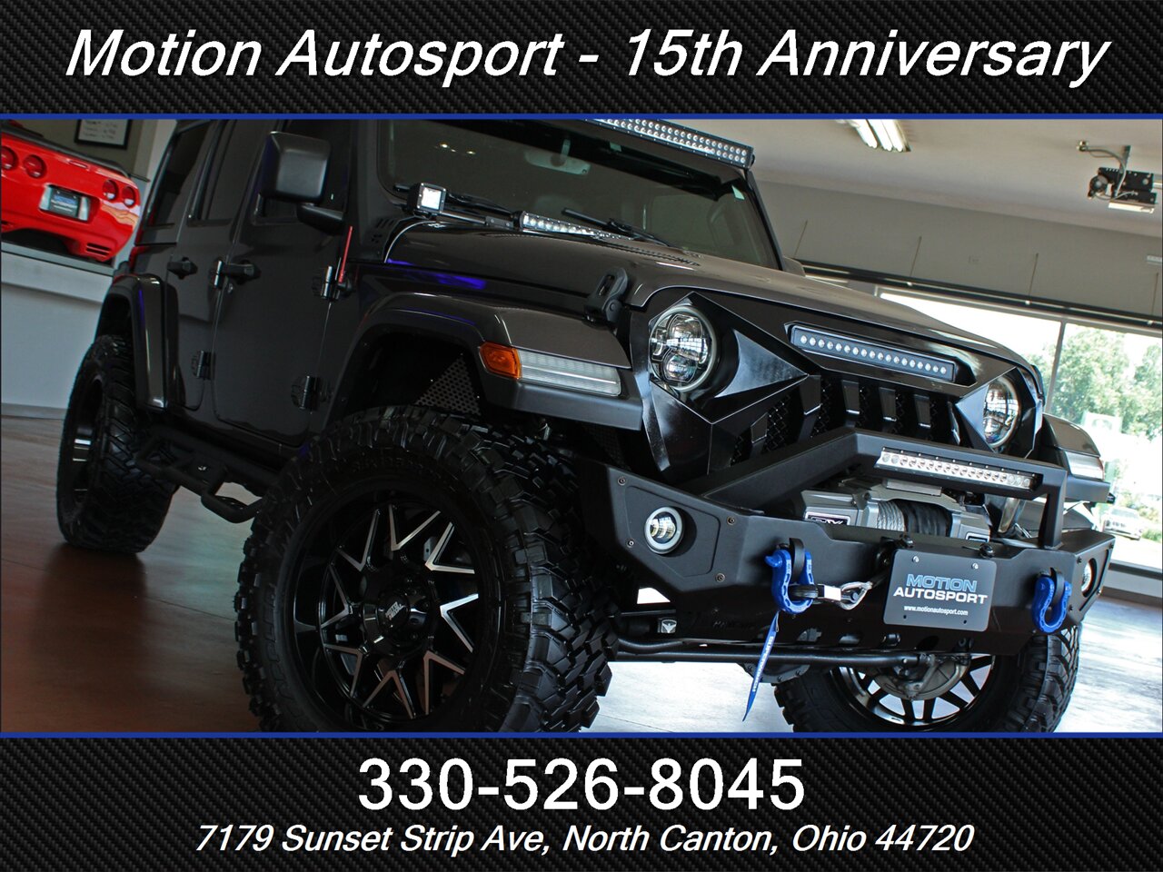2021 Jeep Wrangler Unlimited Sahara Altitude Custom Lift 4X4 Sky Touch Roof - Photo 58 - North Canton, OH 44720