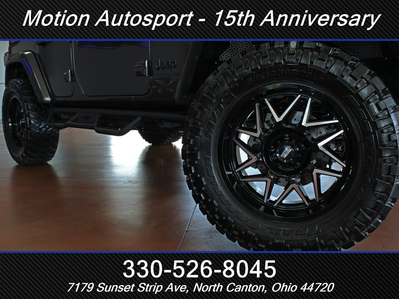 2021 Jeep Wrangler Unlimited Sahara Altitude Custom Lift 4X4 Sky Touch Roof - Photo 52 - North Canton, OH 44720