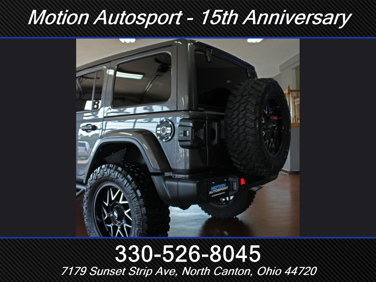 2021 Jeep Wrangler Unlimited Sahara Altitude Custom Lift 4X4 Sky Touch Roof - Photo 9 - North Canton, OH 44720