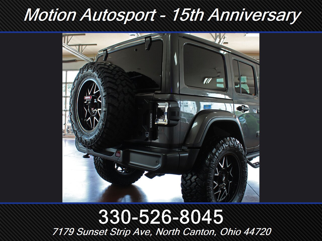 2021 Jeep Wrangler Unlimited Sahara Altitude Custom Lift 4X4 Sky Touch Roof - Photo 15 - North Canton, OH 44720
