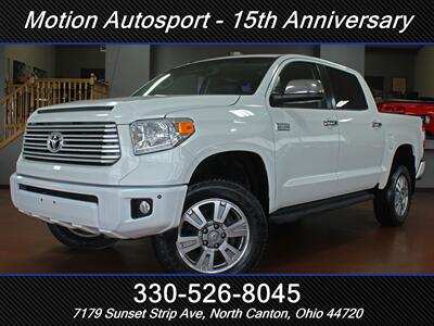 2017 Toyota Tundra Platinum  Moon Roof Navigation 4X4 Truck