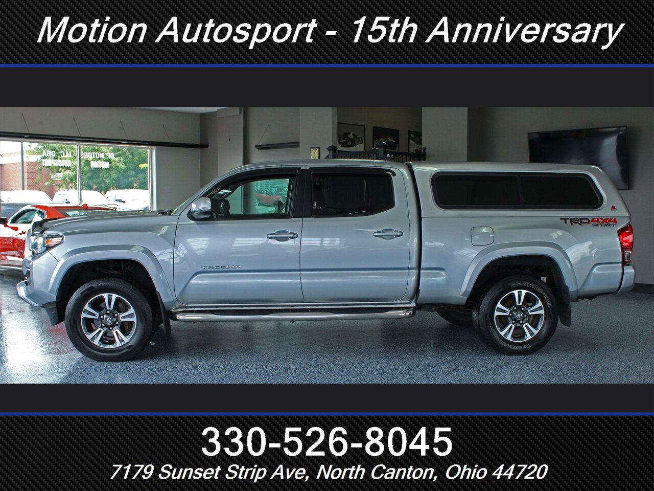 2017 Toyota Tacoma TRD Sport  Long Bed 4X4 - Photo 5 - North Canton, OH 44720
