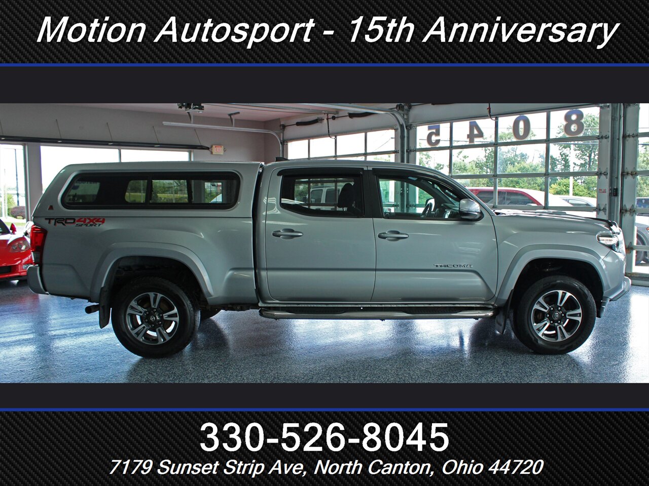 2017 Toyota Tacoma TRD Sport  Long Bed 4X4 - Photo 8 - North Canton, OH 44720