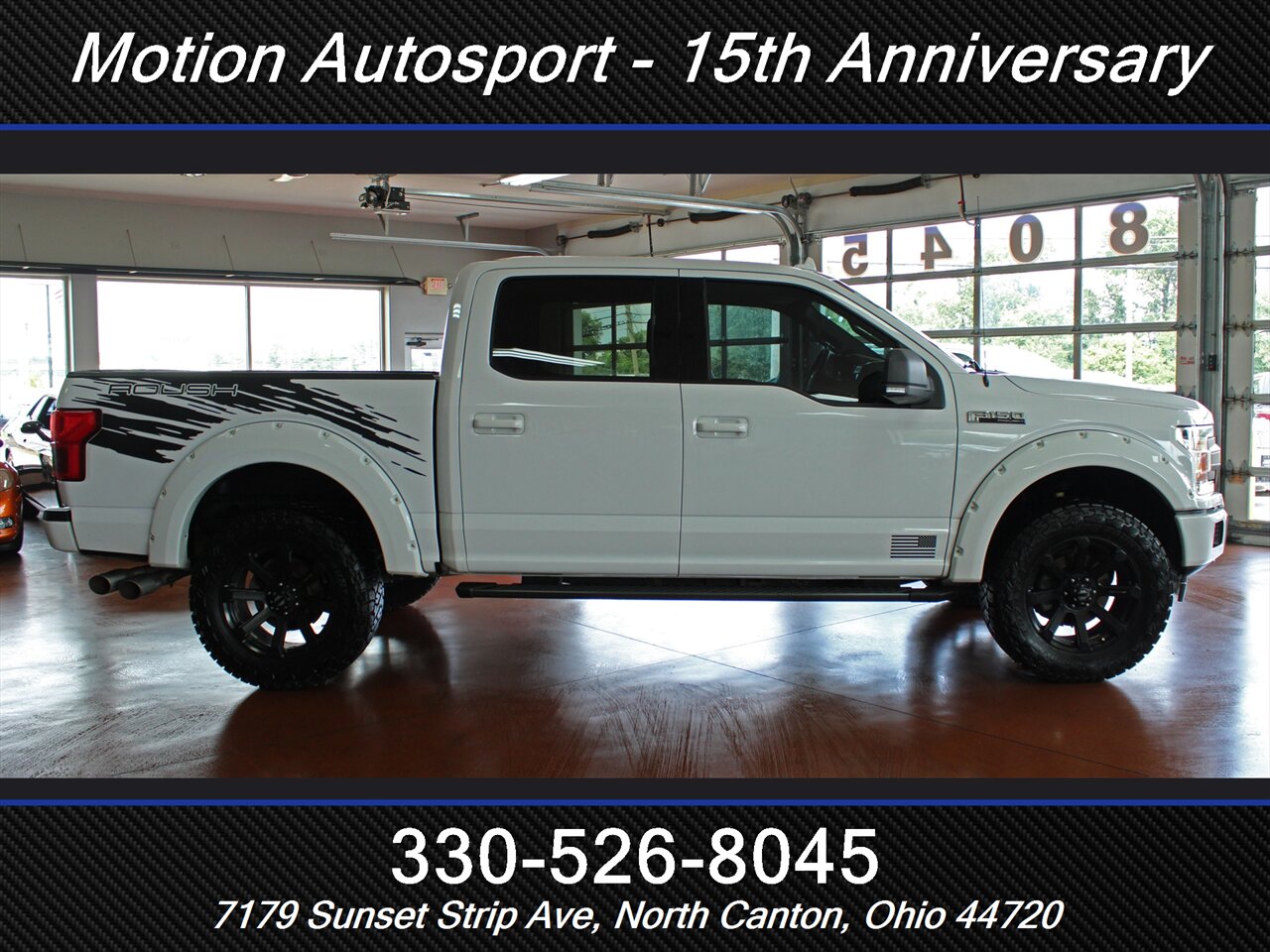 2018 Ford F-150 XLT Roush Edition Custom Lift 4X4 - Photo 12 - North Canton, OH 44720