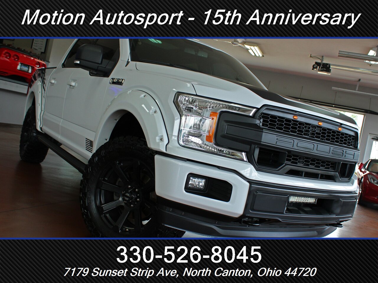 2018 Ford F-150 XLT Roush Edition Custom Lift 4X4 - Photo 58 - North Canton, OH 44720