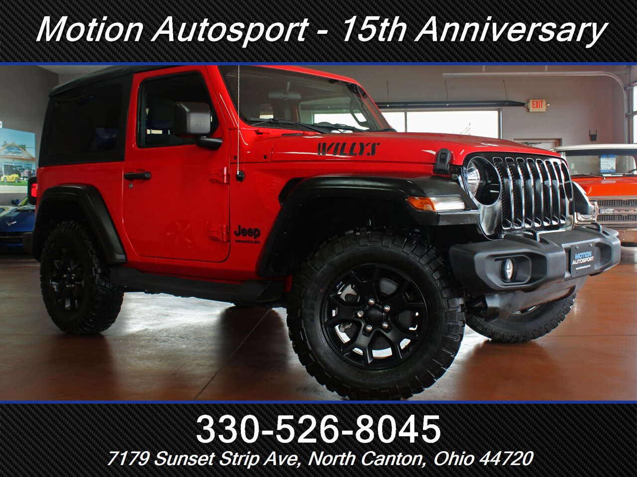 2022 Jeep Wrangler Willys Sport  4X4 - Photo 2 - North Canton, OH 44720