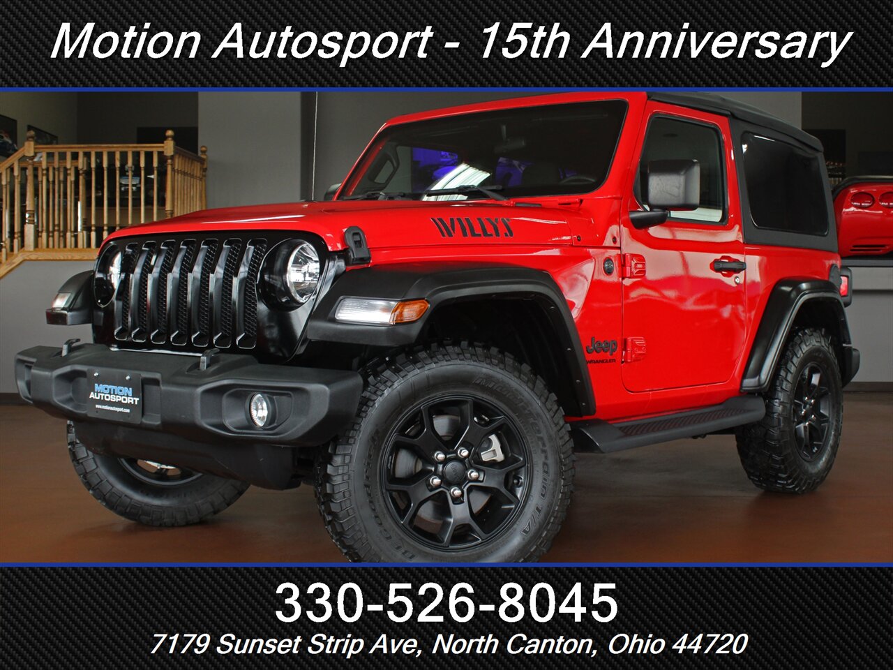 2022 Jeep Wrangler Willys Sport  4X4 - Photo 1 - North Canton, OH 44720