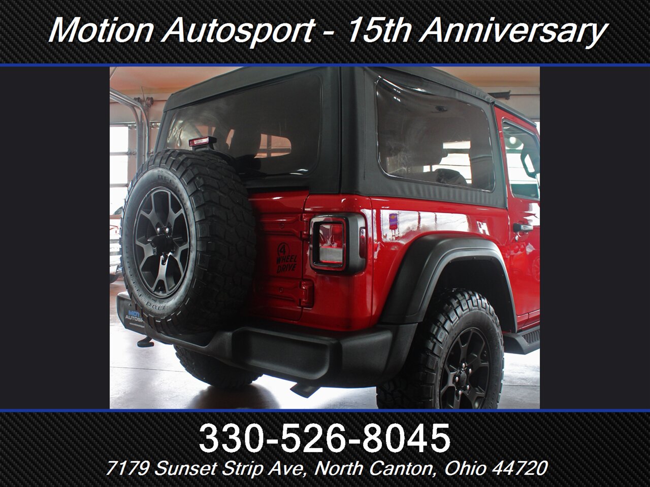 2022 Jeep Wrangler Willys Sport  4X4 - Photo 13 - North Canton, OH 44720