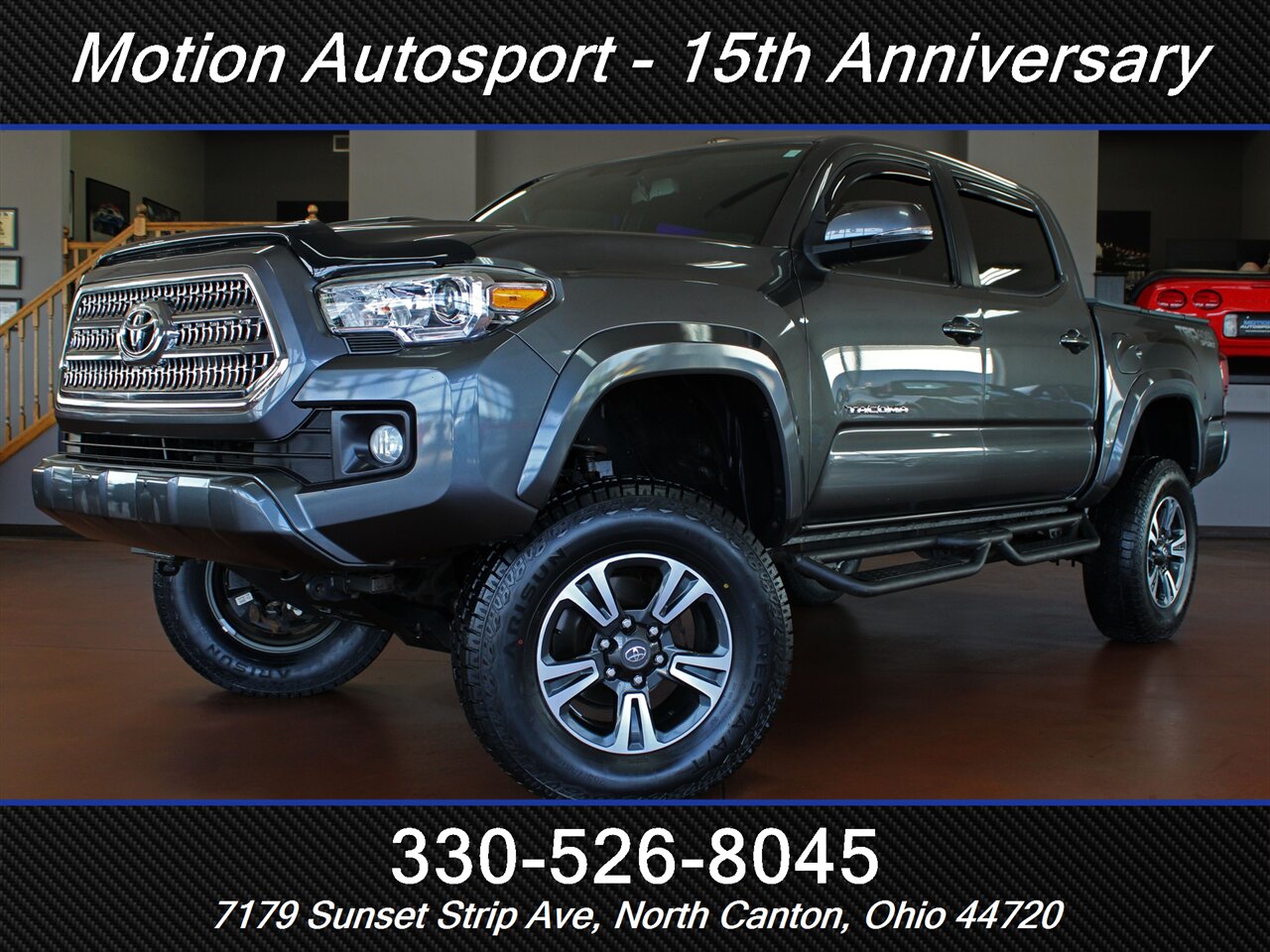 2017 Toyota Tacoma SR5 TRD Sport V6  Custom Lift 4x4 - Photo 1 - North Canton, OH 44720