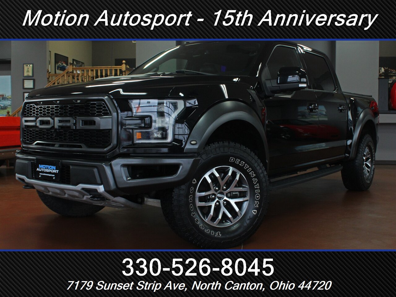 2018 Ford F-150 Raptor  Panoramic Moon Roof 4X4 - Photo 1 - North Canton, OH 44720