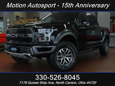2018 Ford F-150 Raptor  Panoramic Moon Roof 4X4 Truck