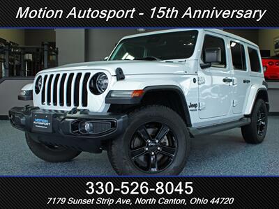 2020 Jeep Wrangler Unlimited Sahara Altitude  Sky Touch Roof 4X4 SUV