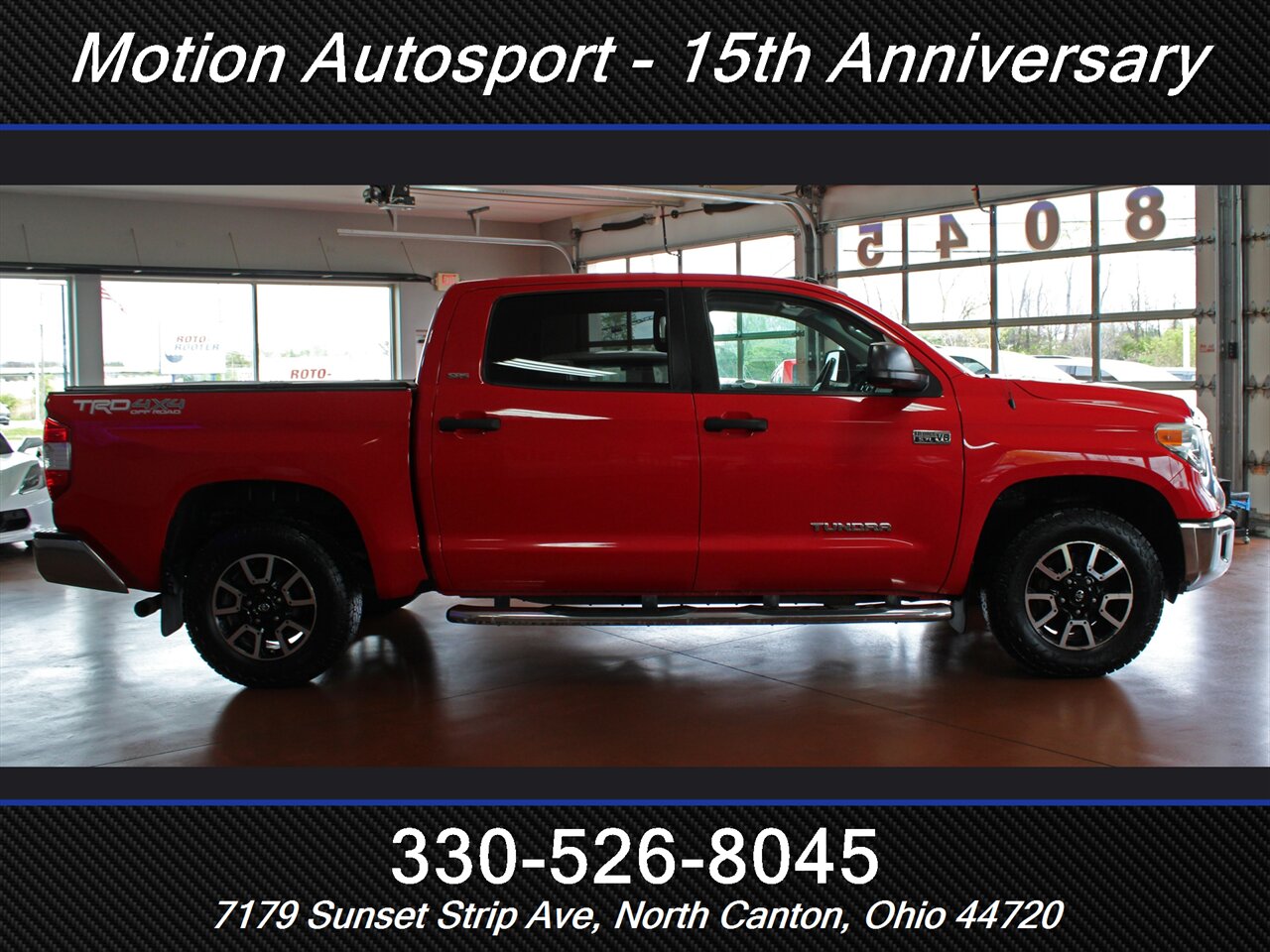 2016 Toyota Tundra SR5 TRD Off Road Moon Roof Navigation 4X4 - Photo 13 - North Canton, OH 44720