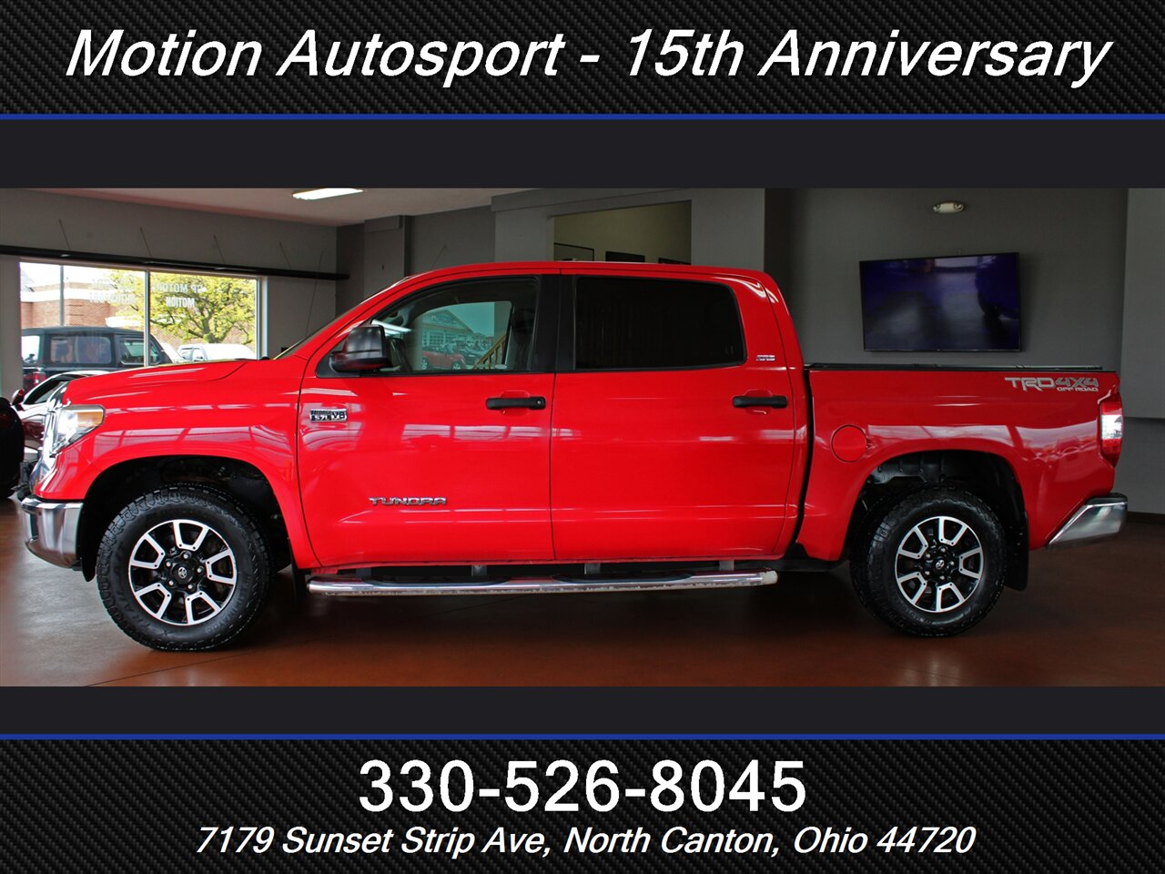 2016 Toyota Tundra SR5 TRD Off Road Moon Roof Navigation 4X4 - Photo 7 - North Canton, OH 44720