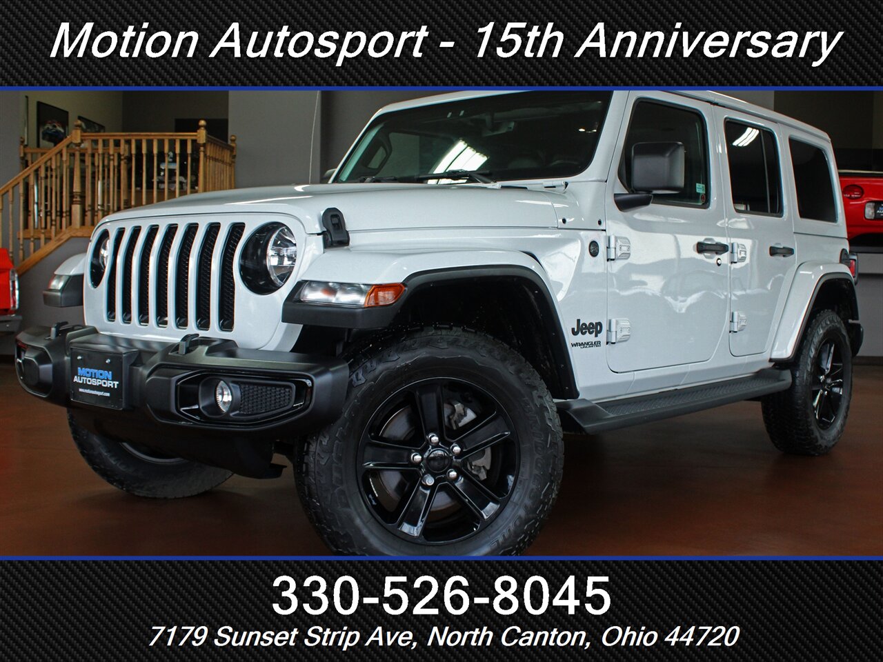 2021 Jeep Wrangler Unlimited Sahara Altitude  4X4 - Photo 1 - North Canton, OH 44720