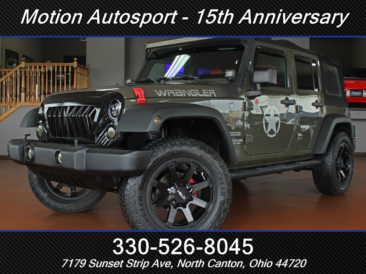 2016 Jeep Wrangler Unlimited Sport S  4X4 - Photo 1 - North Canton, OH 44720