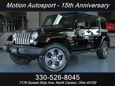 2018 Jeep Wrangler JK Unlimited Sahara Hard Top  Leather Navigation 4X4 SUV