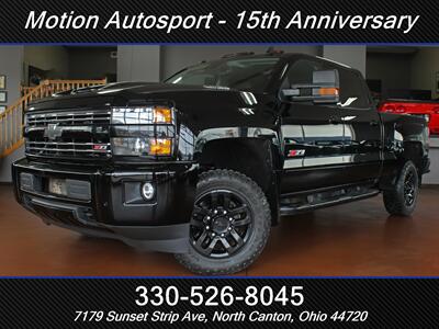 2017 Chevrolet Silverado 2500 LTZ Midnight Edition Moonroof 4X4  Z71 4X4 Truck