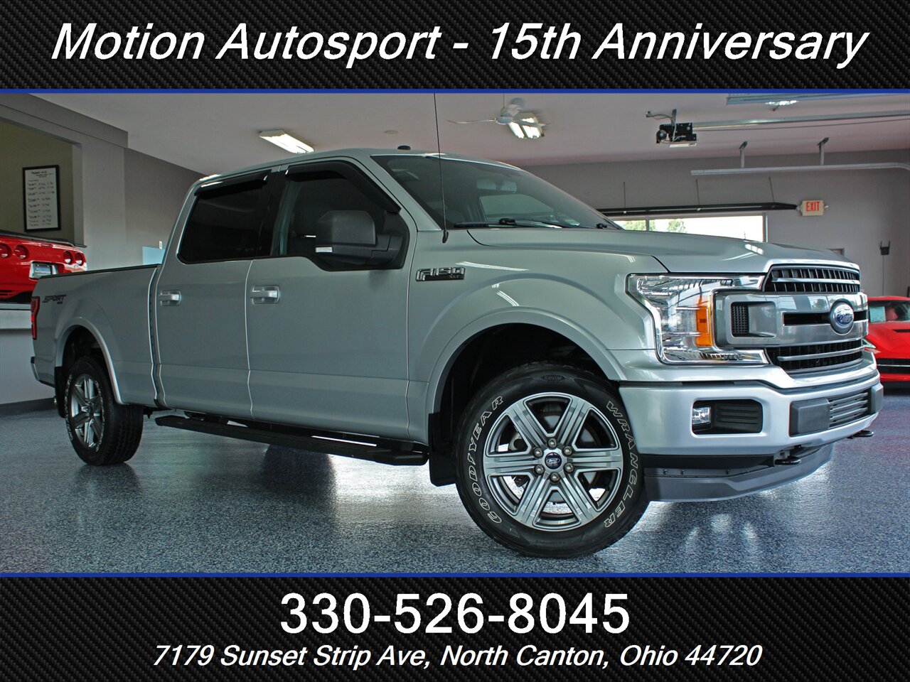 2018 Ford F-150 XLT Sport Panoramic Roof 4X4 - Photo 2 - North Canton, OH 44720