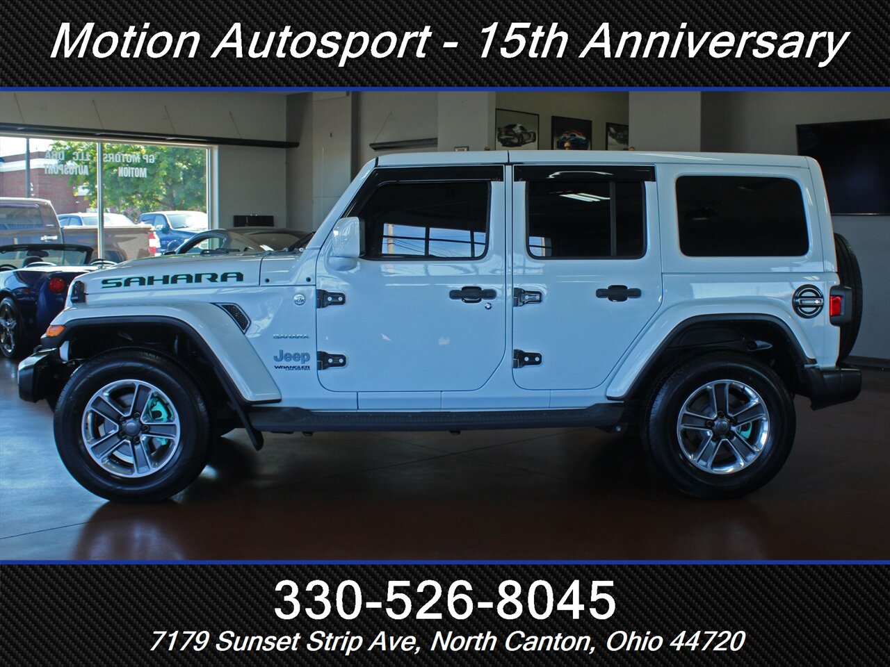 2018 Jeep Wrangler Unlimited Sahara  Hard Top 4X4 - Photo 7 - North Canton, OH 44720