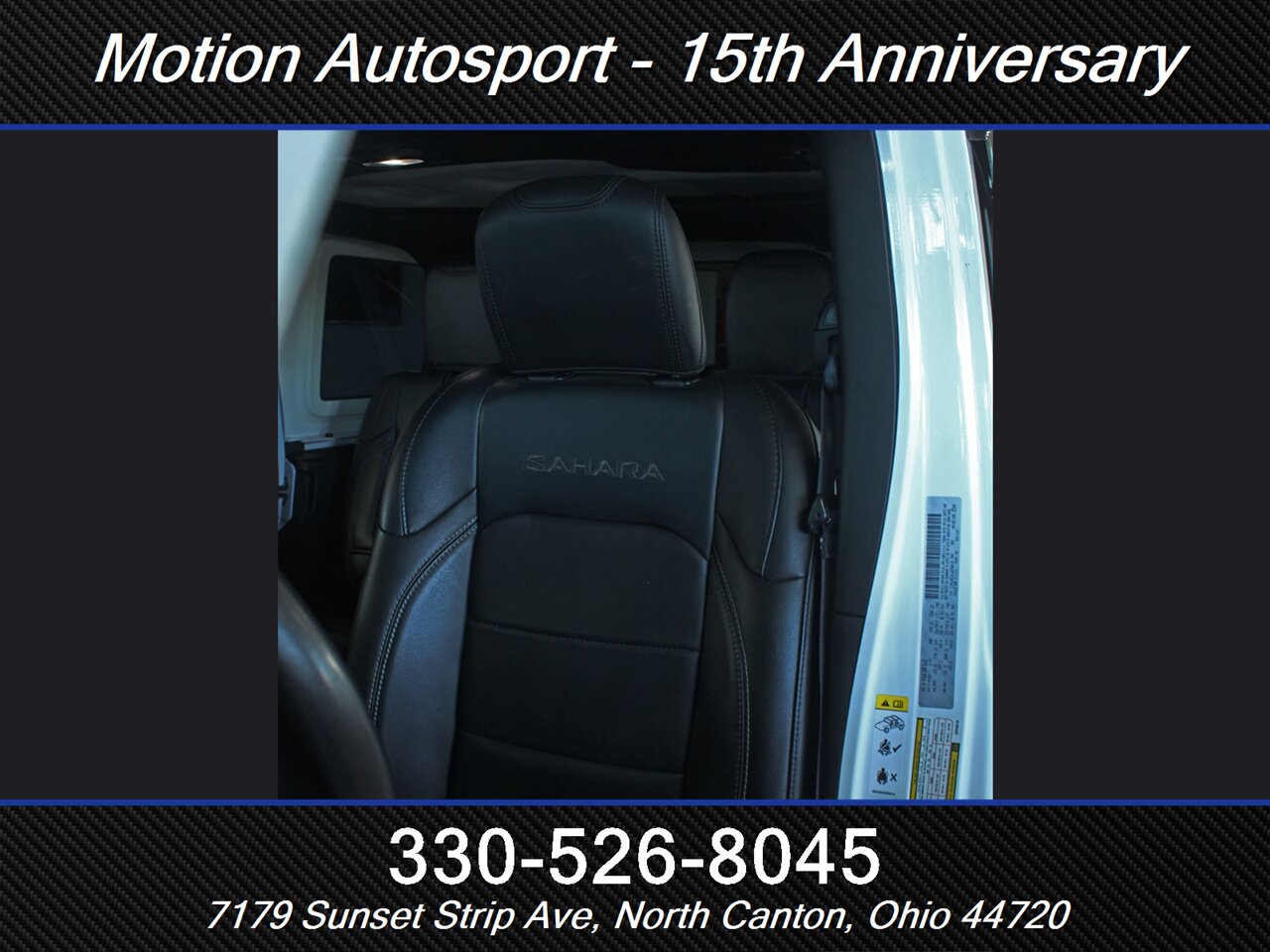 2018 Jeep Wrangler Unlimited Sahara  Hard Top 4X4 - Photo 33 - North Canton, OH 44720