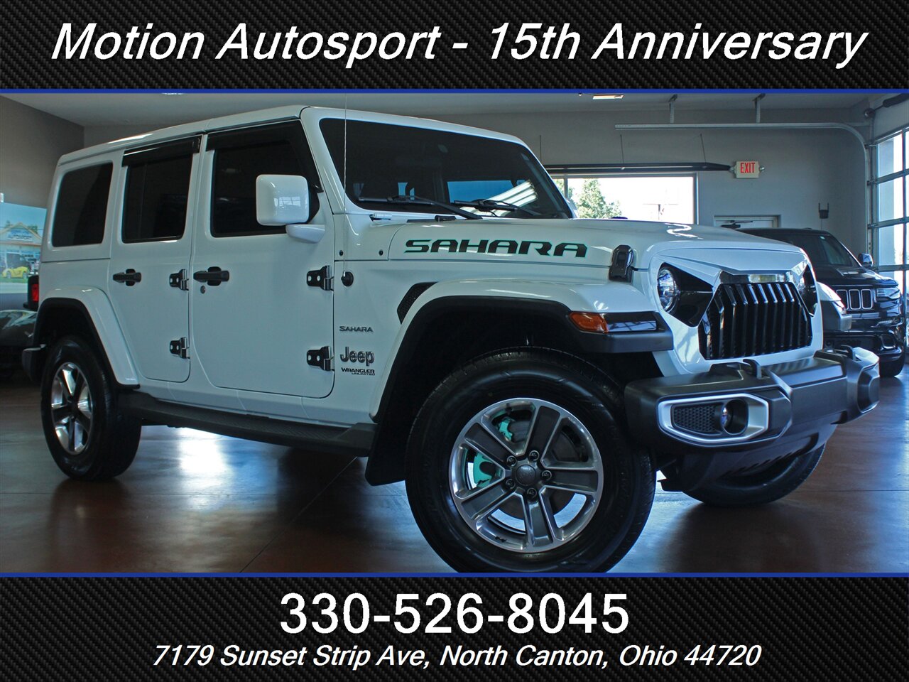 2018 Jeep Wrangler Unlimited Sahara  Hard Top 4X4 - Photo 2 - North Canton, OH 44720