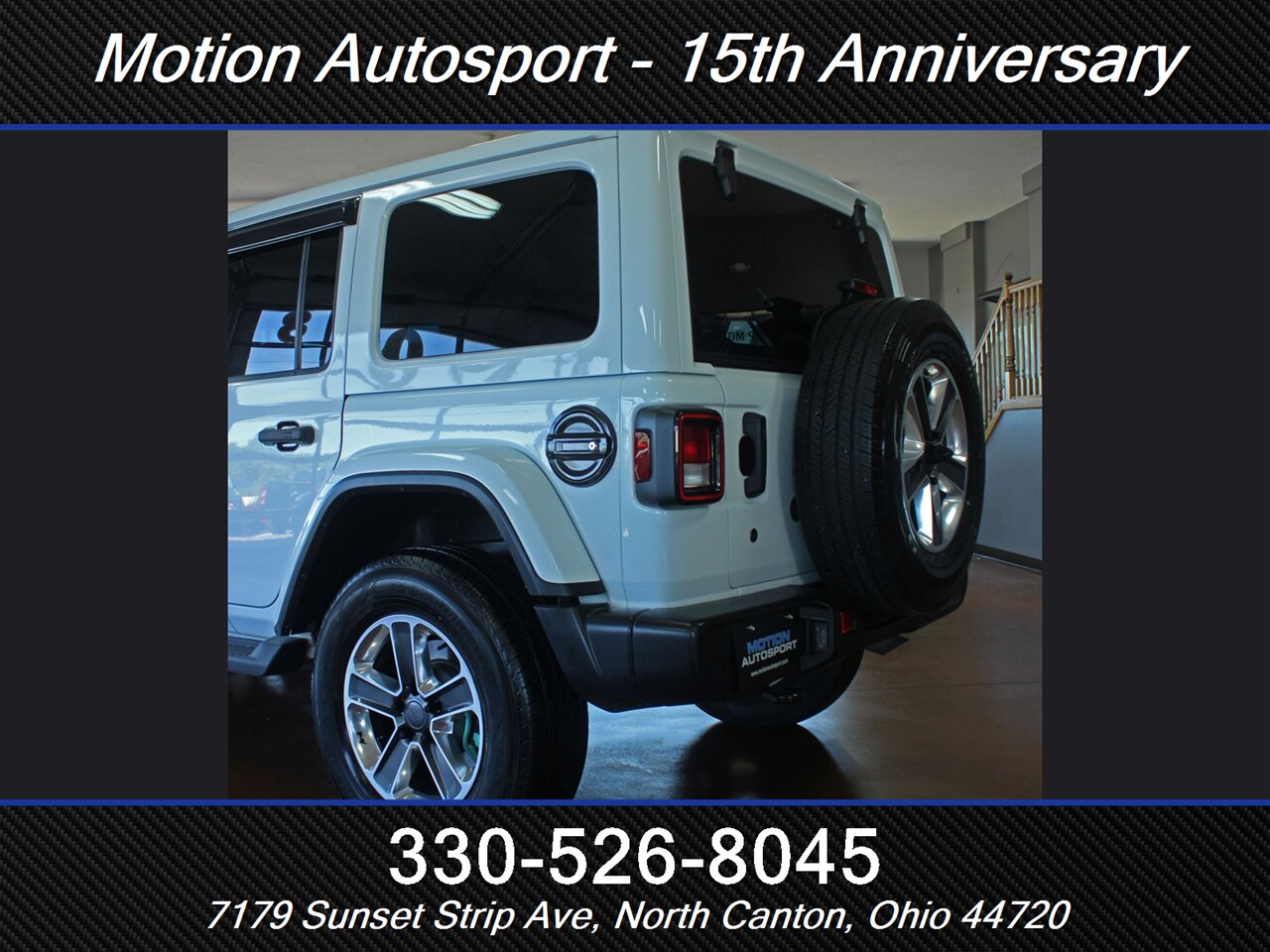 2018 Jeep Wrangler Unlimited Sahara  Hard Top 4X4 - Photo 8 - North Canton, OH 44720