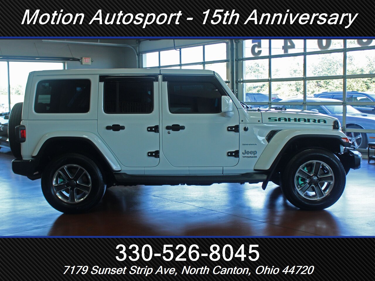 2018 Jeep Wrangler Unlimited Sahara  Hard Top 4X4 - Photo 14 - North Canton, OH 44720