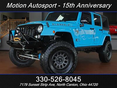 2017 Jeep Wrangler Unlimited Chief Edition  Custom Lift 4X4 SUV