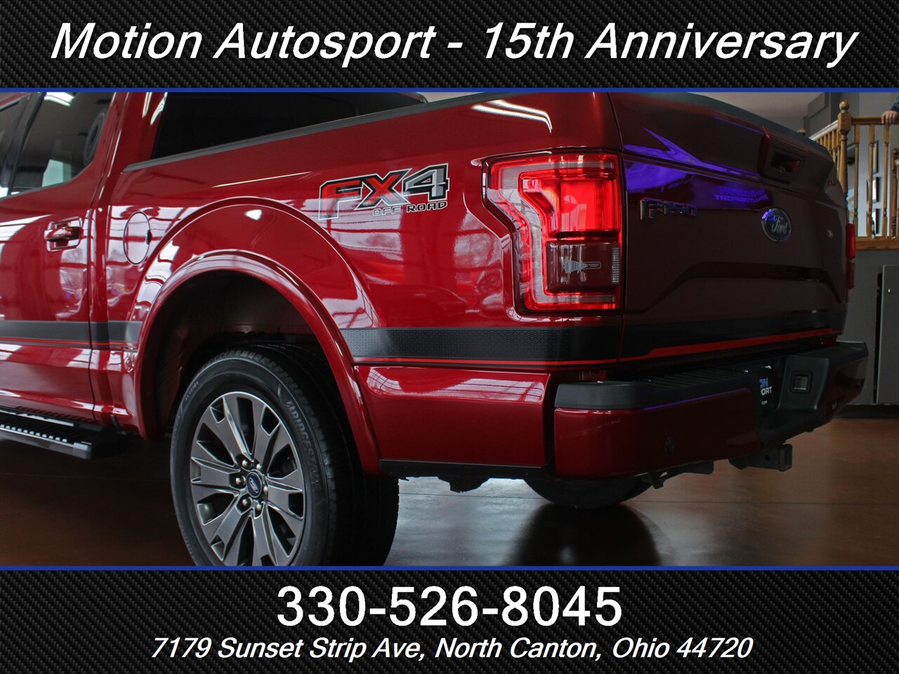 2016 Ford F-150 Lariat Sport Special Edition Panoramic Roof FX4 4X4 - Photo 8 - North Canton, OH 44720