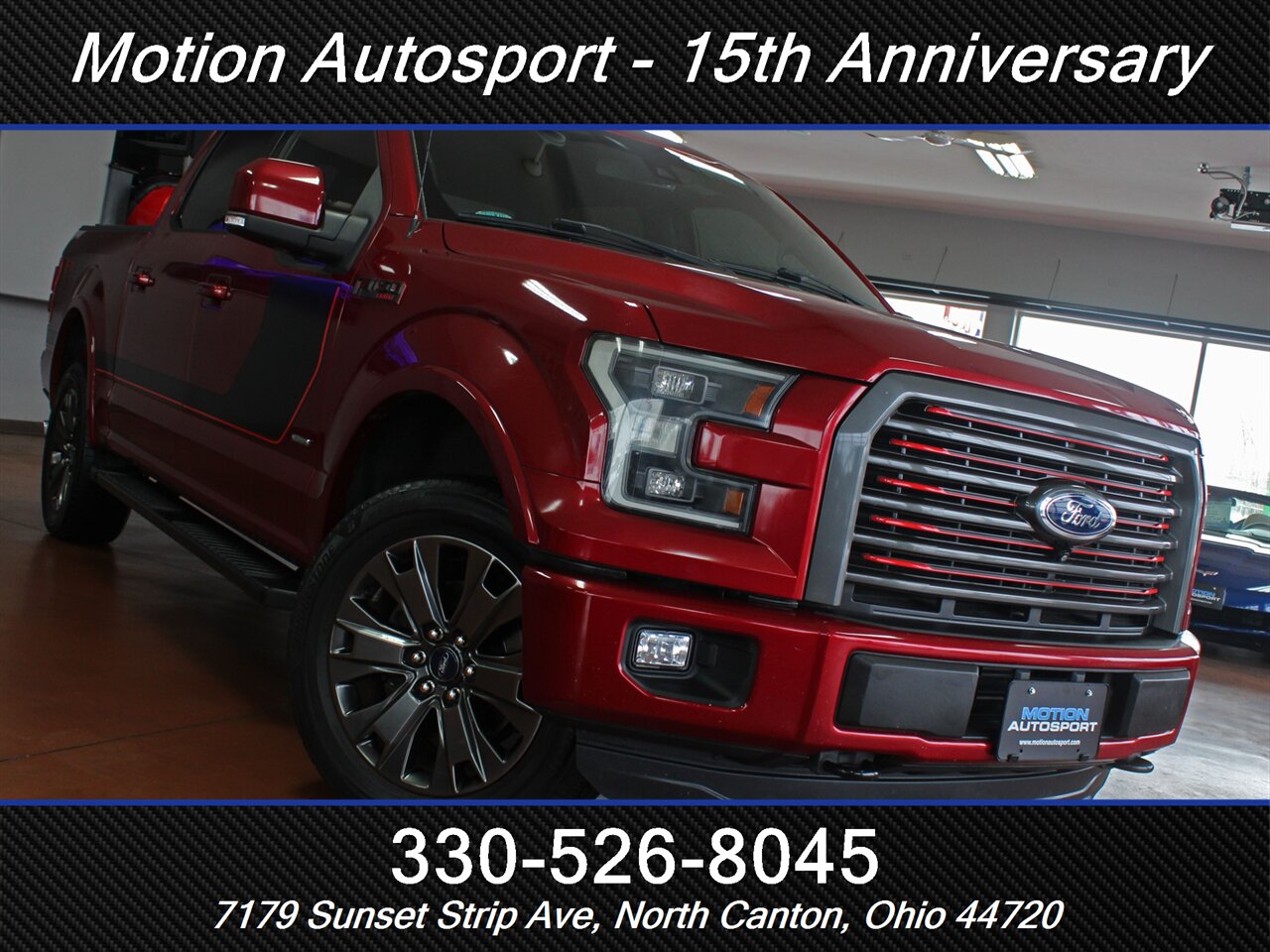 2016 Ford F-150 Lariat Sport Special Edition Panoramic Roof FX4 4X4 - Photo 60 - North Canton, OH 44720