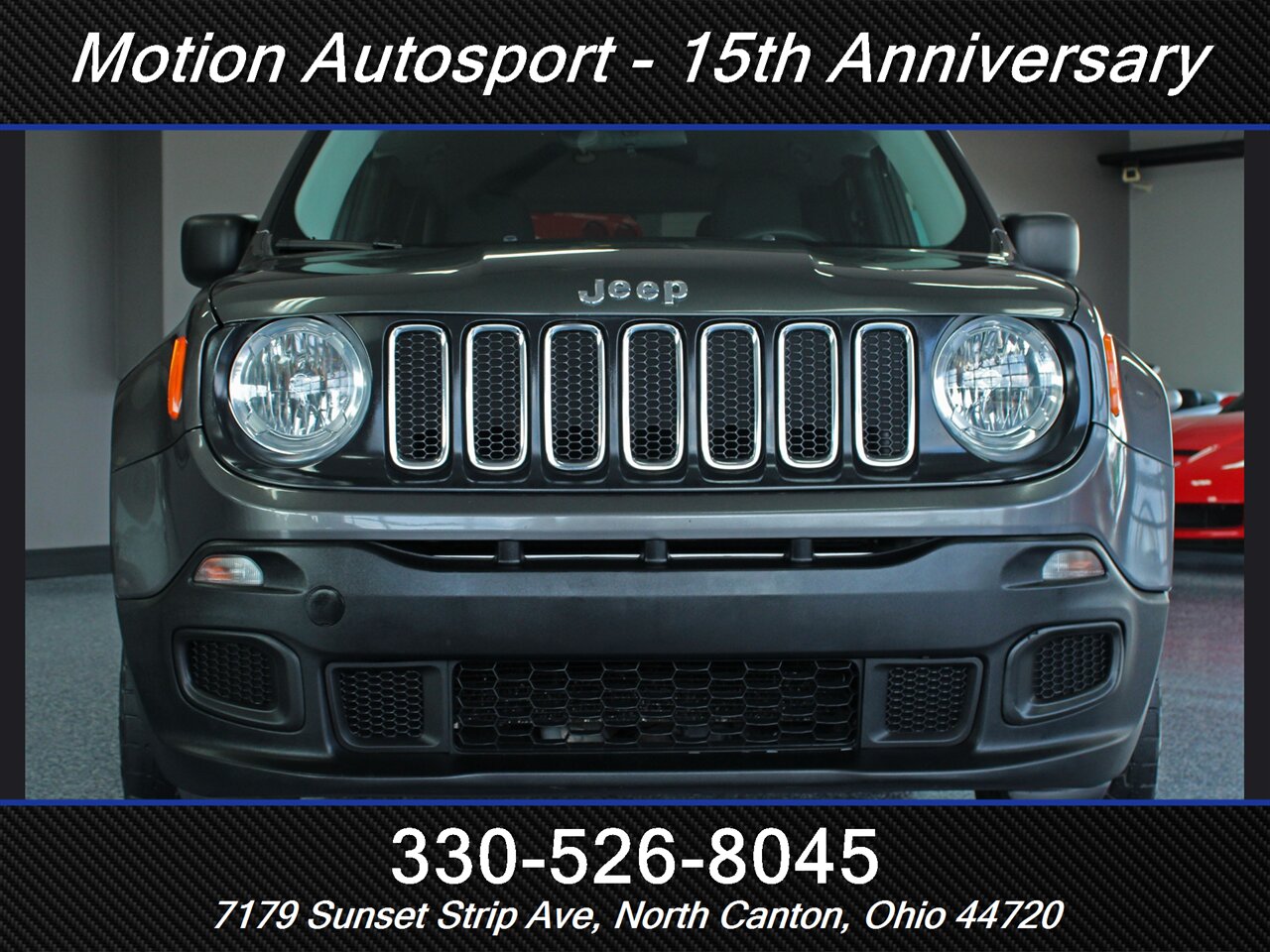 2017 Jeep Renegade Sport Moon Roof 4X4 - Photo 3 - North Canton, OH 44720