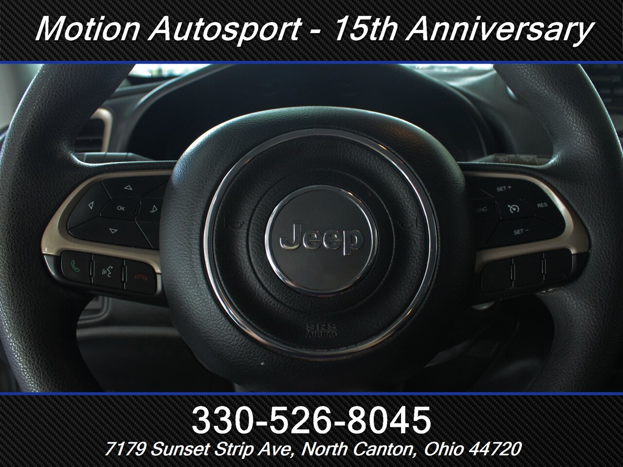 2017 Jeep Renegade Sport Moon Roof 4X4 - Photo 13 - North Canton, OH 44720