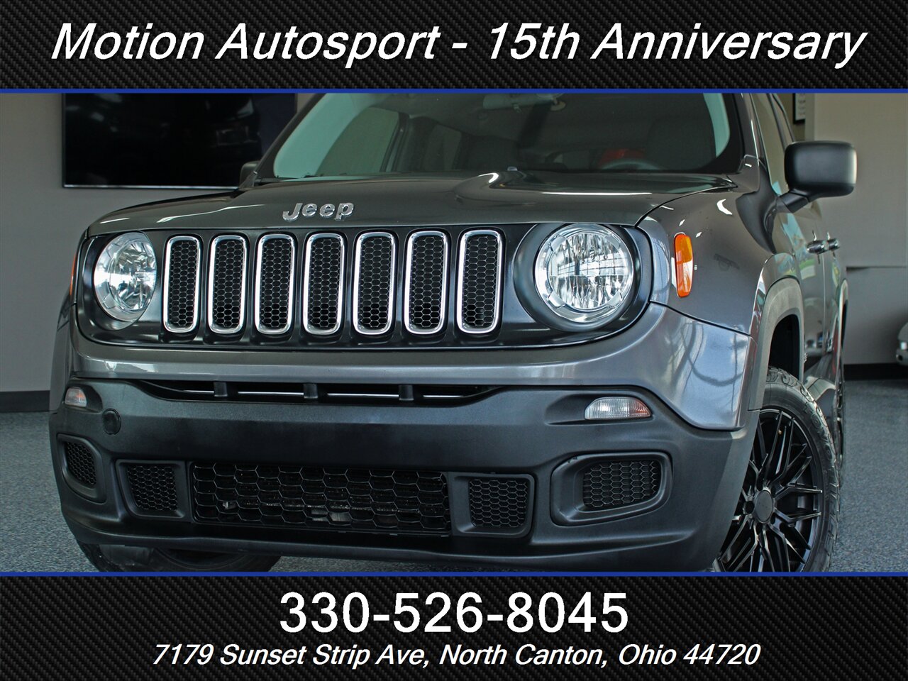 2017 Jeep Renegade Sport Moon Roof 4X4 - Photo 41 - North Canton, OH 44720