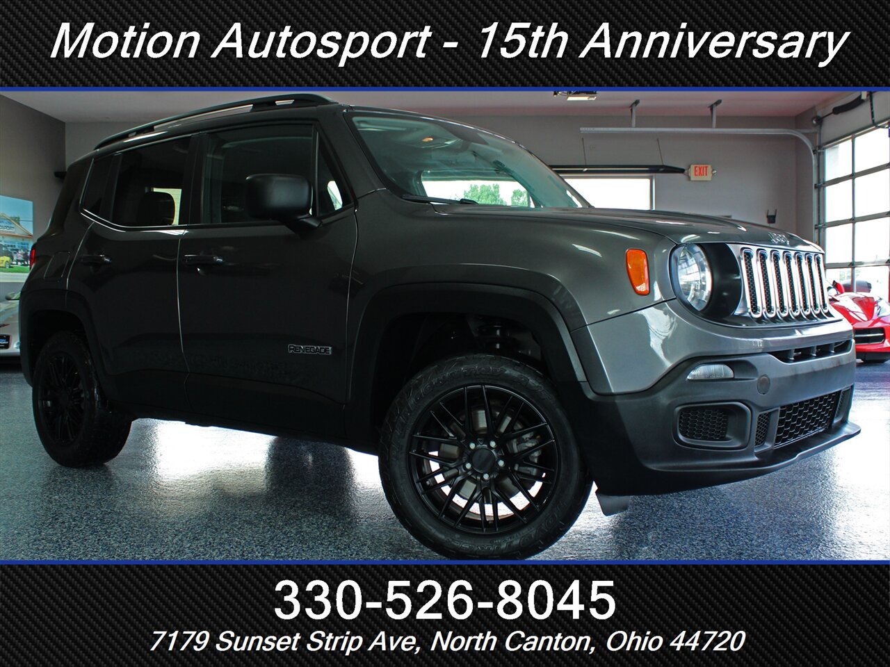 2017 Jeep Renegade Sport Moon Roof 4X4 - Photo 2 - North Canton, OH 44720