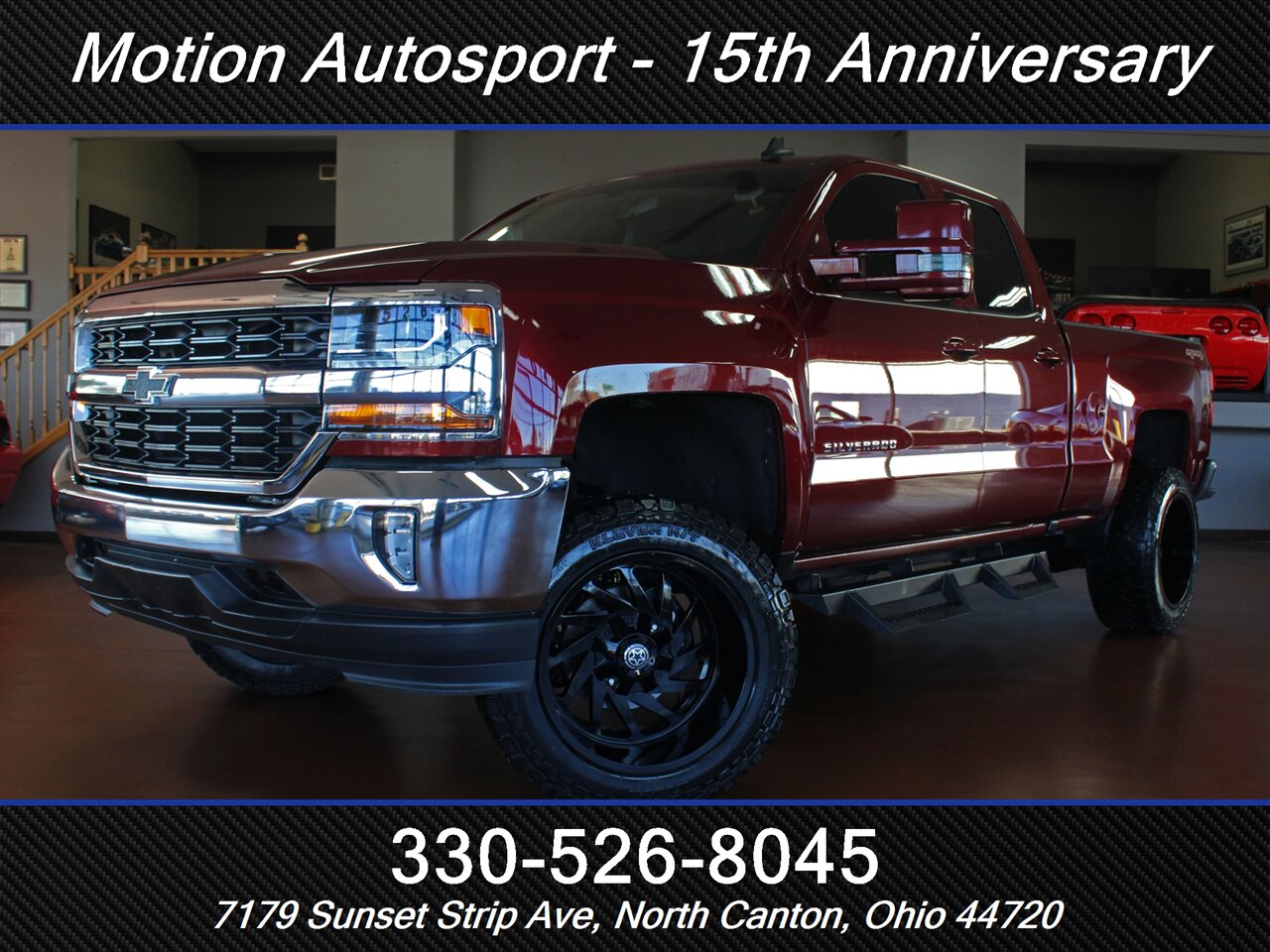 2016 Chevrolet Silverado 1500 LT  Custom Lift 4X4 - Photo 1 - North Canton, OH 44720