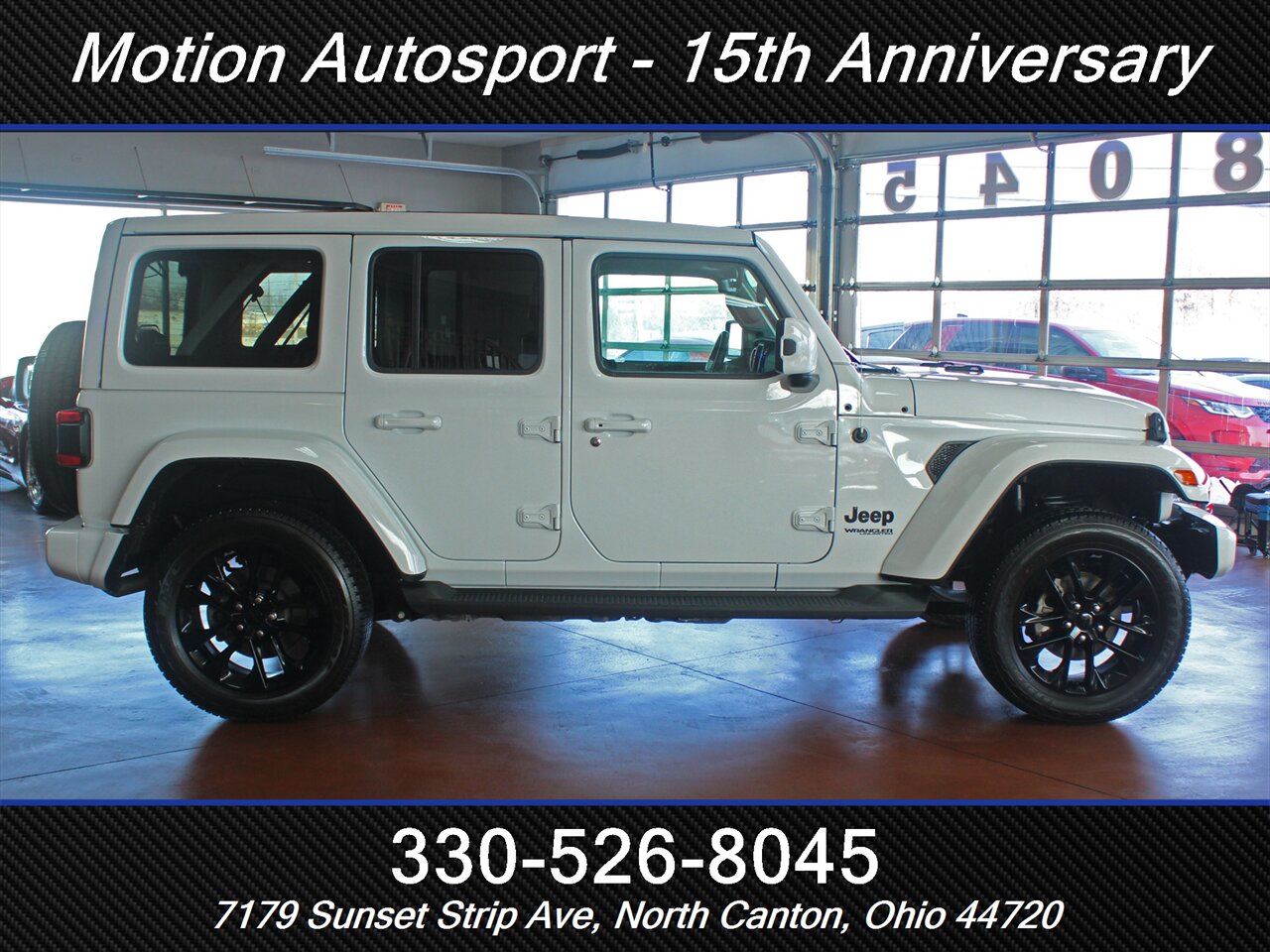 2021 Jeep Wrangler Unlimited High Altitude Sky Touch Roof 4X4 - Photo 16 - North Canton, OH 44720