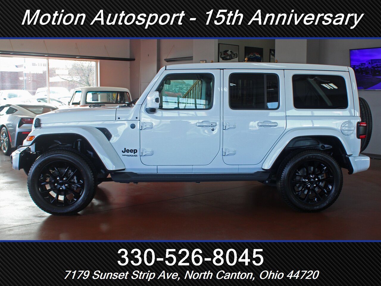 2021 Jeep Wrangler Unlimited High Altitude Sky Touch Roof 4X4 - Photo 8 - North Canton, OH 44720