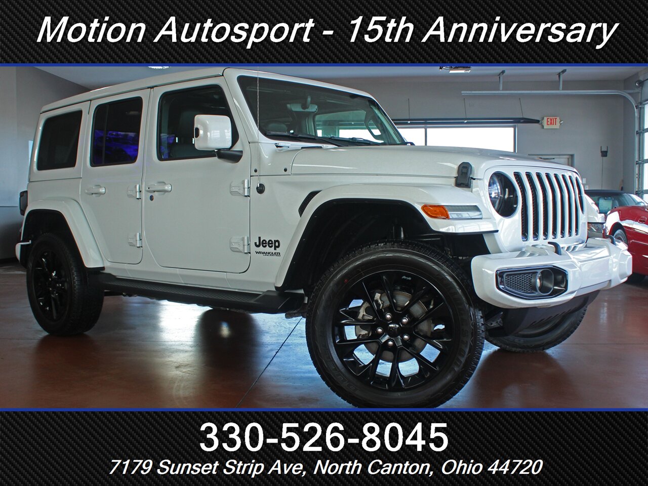 2021 Jeep Wrangler Unlimited High Altitude Sky Touch Roof 4X4 - Photo 2 - North Canton, OH 44720