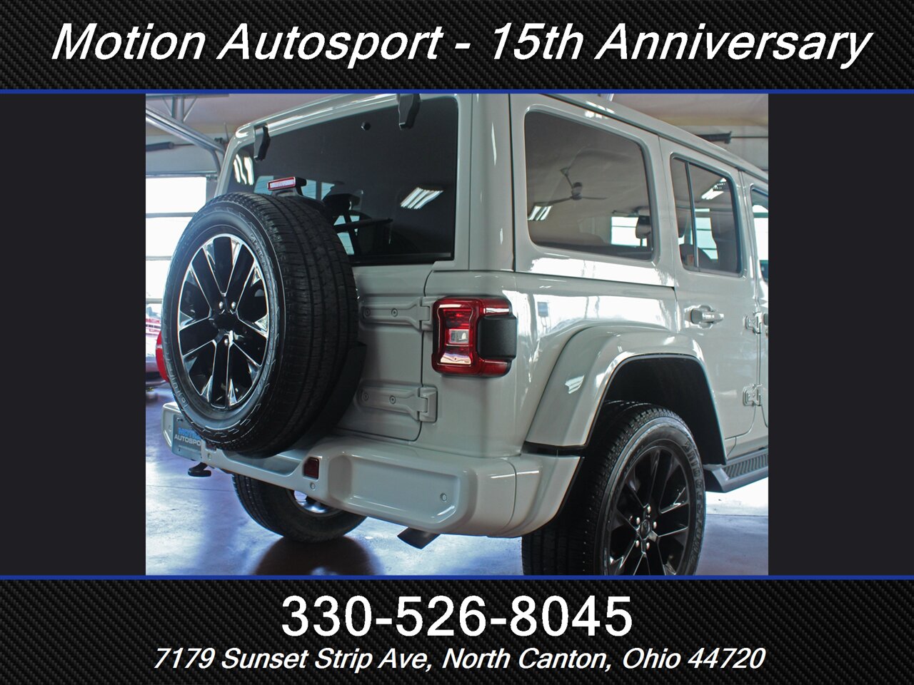 2021 Jeep Wrangler Unlimited High Altitude Sky Touch Roof 4X4 - Photo 15 - North Canton, OH 44720