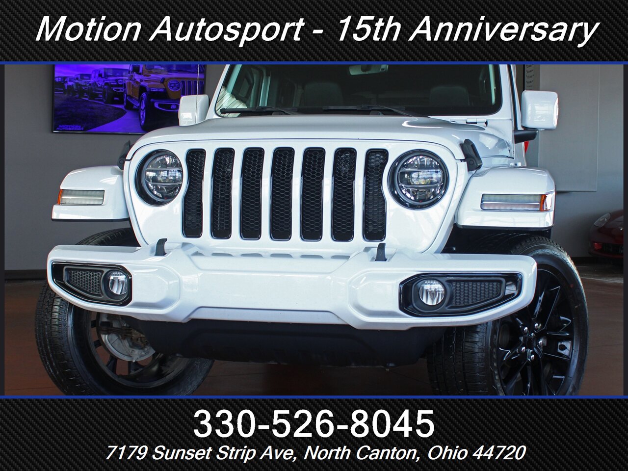 2021 Jeep Wrangler Unlimited High Altitude Sky Touch Roof 4X4 - Photo 63 - North Canton, OH 44720