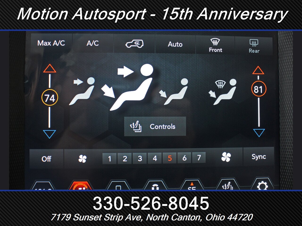 2021 Jeep Wrangler Unlimited Sahara 80th Anniversary  Sky Touch Roof 4X4 - Photo 30 - North Canton, OH 44720
