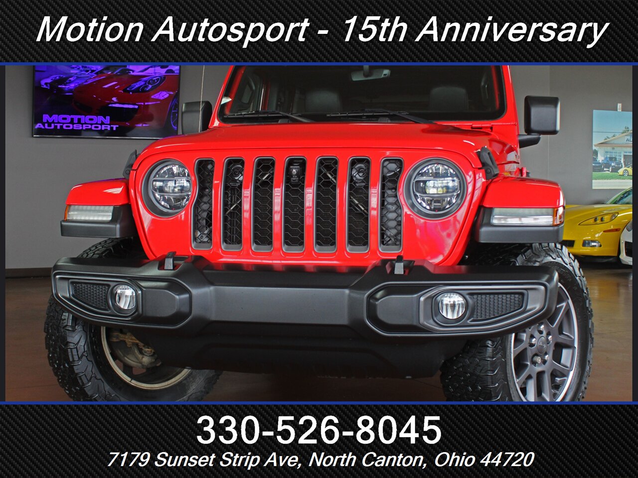 2021 Jeep Wrangler Unlimited Sahara 80th Anniversary  Sky Touch Roof 4X4 - Photo 63 - North Canton, OH 44720