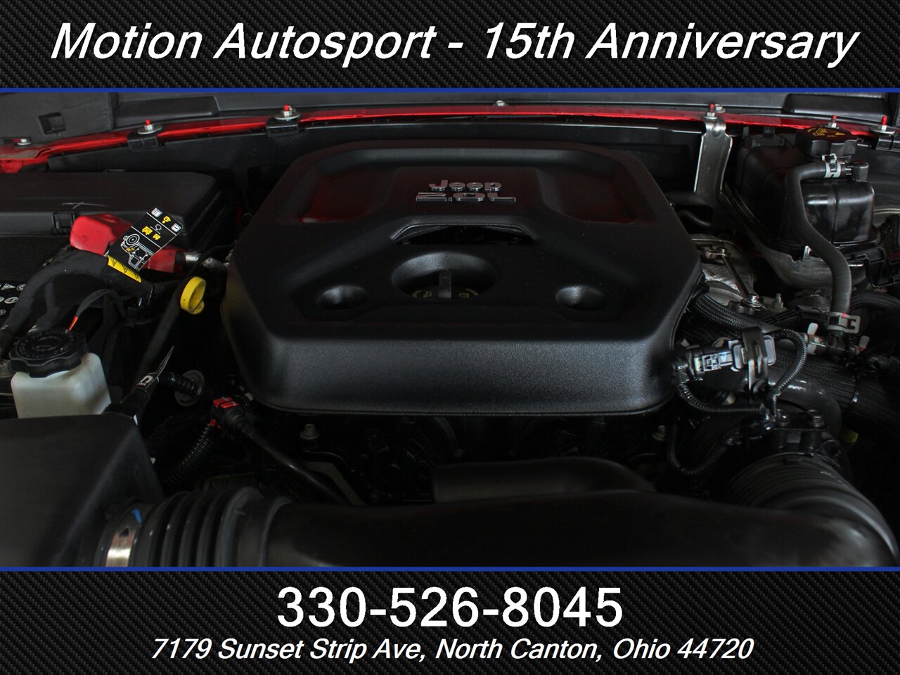2021 Jeep Wrangler Unlimited Sahara 80th Anniversary  Sky Touch Roof 4X4 - Photo 17 - North Canton, OH 44720